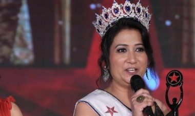 मिसेज हरियाणा प्रीति गौड़ ने फॉरएवर मिस मिसेज टीन 2022 में जी 2 कैटेगरी में स्टेट विनर का टाइटल किया अपने नाम