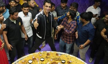 सोनू सूद के नाम पर रखा गया भारत की सबसे बड़ी थाली का नाम