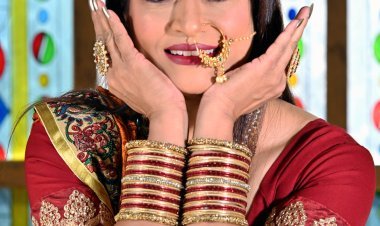 महाराष्ट्र दिवस पर आकर्षक लुक में नज़र आई अभिनेत्री एकता जैन