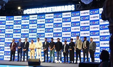 खिलाड़ियों को सीएट क्रिकेट रेटिंग अवार्ड मिला