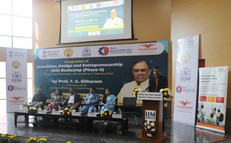 युवाओं के बीच इनोवेशन, डिजाइन और एंटरप्रेन्योरशिप को बढ़ावा देने के लक्ष्य के साथ आईआईएम संबलपुर में शुरू हुआ बूटकैंप