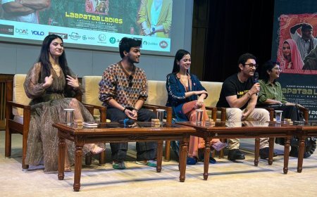 आमिर खान, किरण राव और 'लापता लेडीज़' के कास्ट ने IIM बैंगलोर के छात्रों के साथ की बातचीत