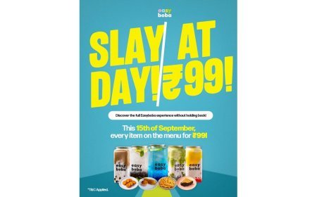इजी बोबा ने पेश किया ‘स्ले डे ऑफ़र’ – चुनिंदा आउटलेट्स पर पूरा मेन्यू सिर्फ Rs 99 में